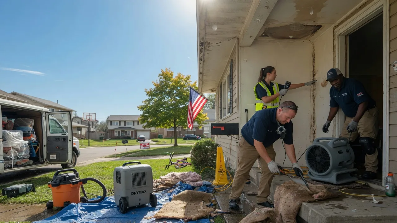 Water Damage Restoration in Davidsville, PA near me